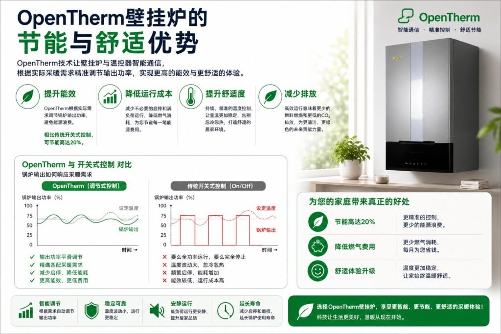 OpenTherm壁挂炉