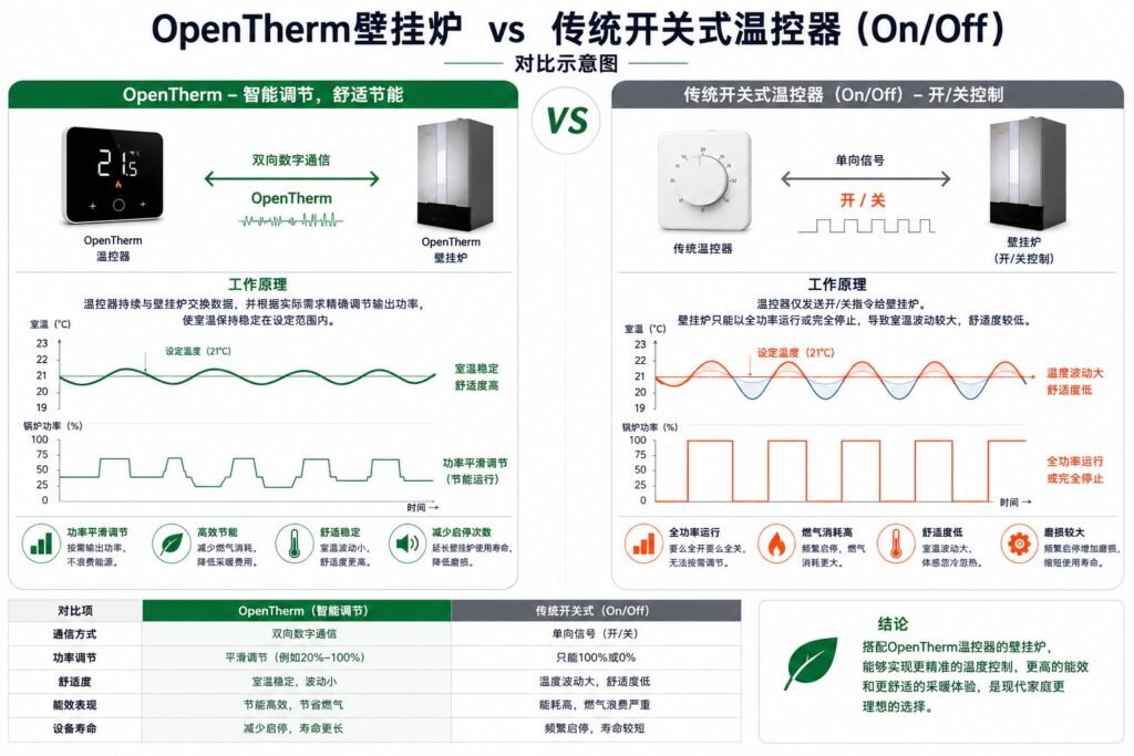 OpenTherm壁挂炉