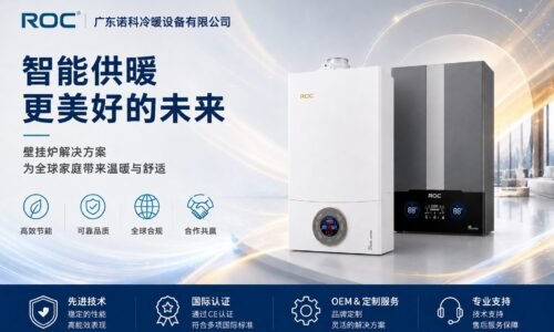 ROC燃气壁挂炉OEM工厂– CE认证壁挂炉，支持OEM贴牌定制，面向全球分销商